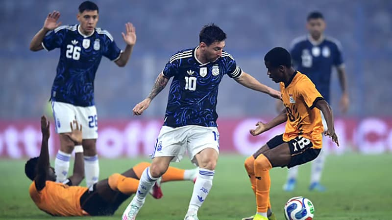 জাম্বিয়াকে উড়িয়ে দিলো আর্জেন্টিনা