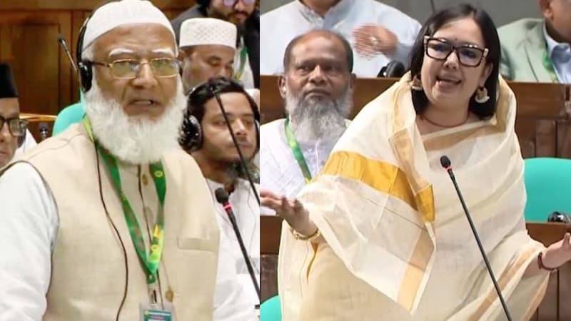 রুমিন ফারহানার বক্তব্যের সময় অশোভন অঙ্গভঙ্গি, বিরোধীদলীয় নেতার প্রতিবাদ