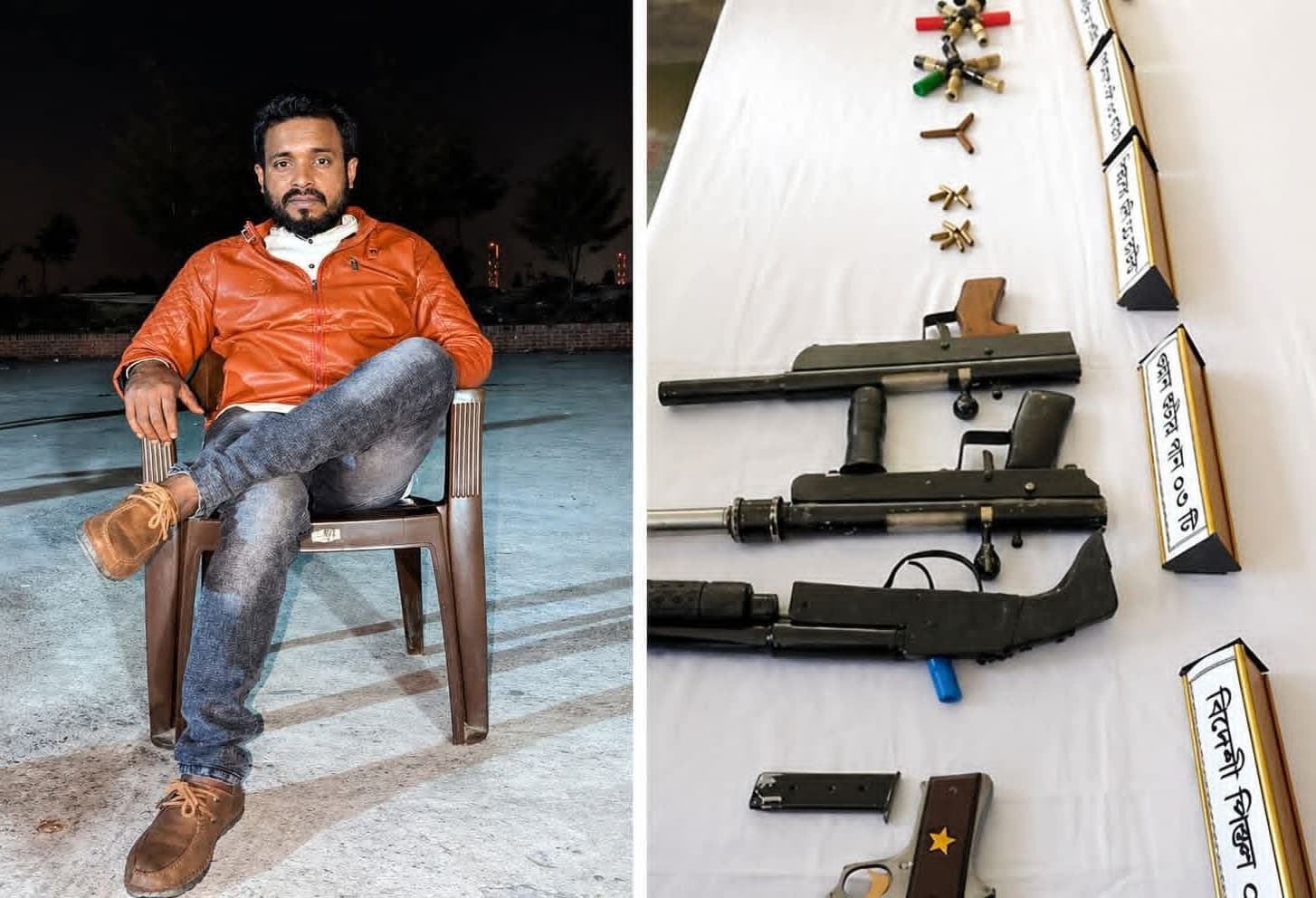 অবৈধ অস্ত্র-গুলিসহ ১৮ মামলার আসামি  ওসমান গ্রেফতার