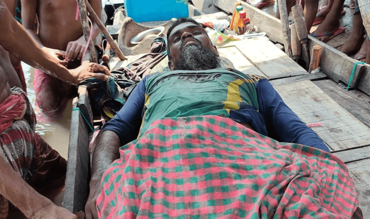 বন বিভাগের কর্মীদের গুলিতে জেলে নিহতের অভিযোগ