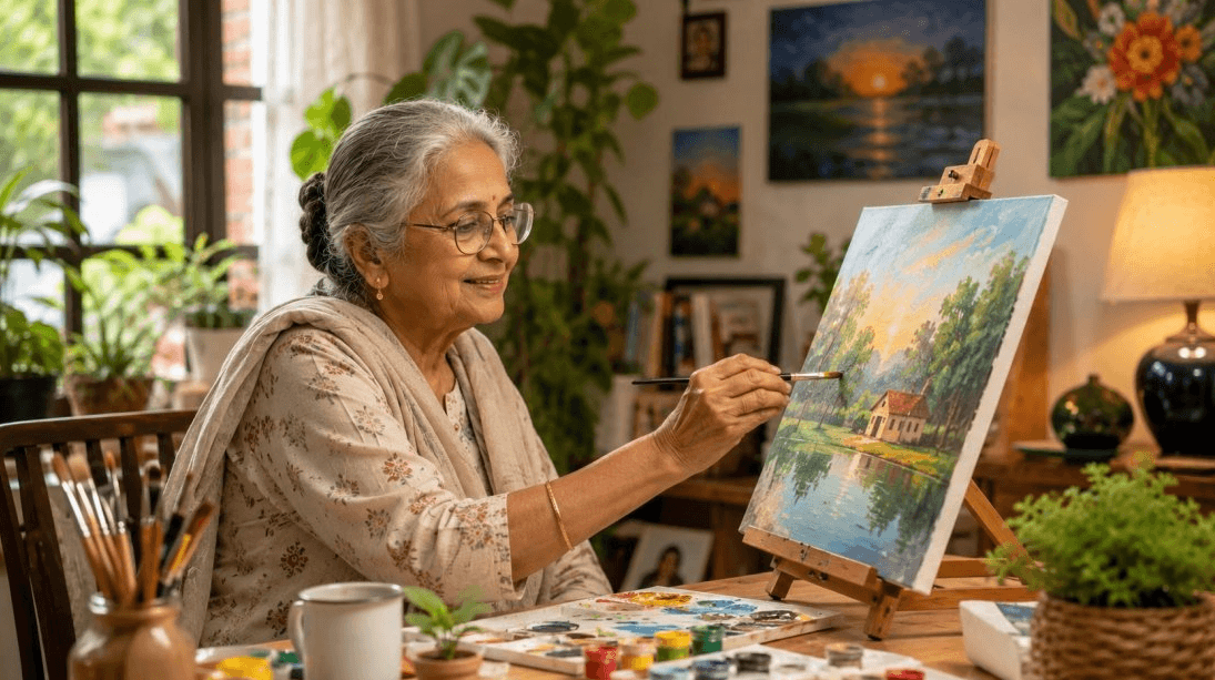 সৃজনশীল শখ হতে পারে সুস্থ ও সক্রিয় জীবনের চাবিকাঠি