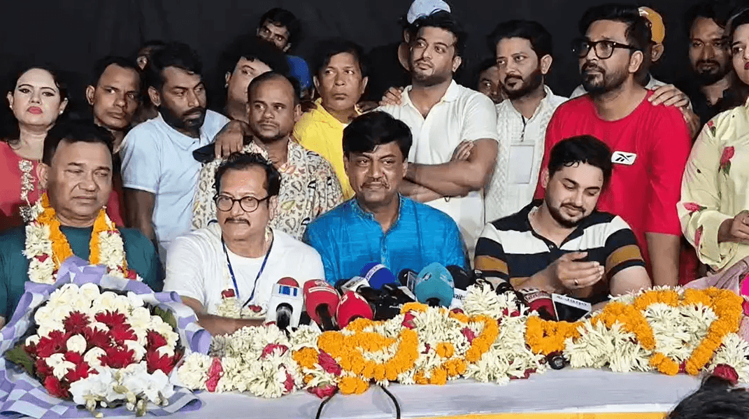 শিল্পী সমিতির নির্বাচনে সভাপতি শিবা সানু, সম্পাদক জয় চৌধুরী