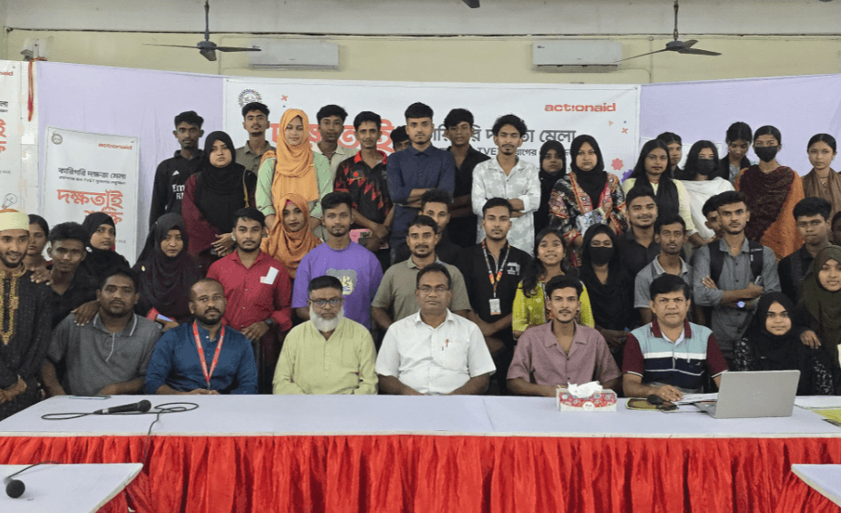 দক্ষতায় শক্তি সাতক্ষীরায় যুব ও নারীদের কারিগরি প্রশিক্ষণে ‘ট্যালেন্ট হান্ট ২০২৬’ অনুষ্ঠিত হয়েছে
