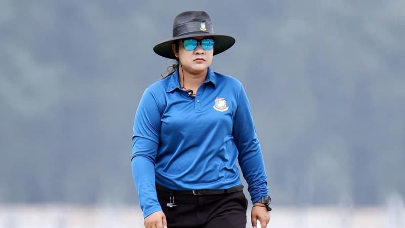 নারী টি-টোয়েন্টি বিশ্বকাপে থাকছেন বাংলাদেশি আম্পায়ার জেসি