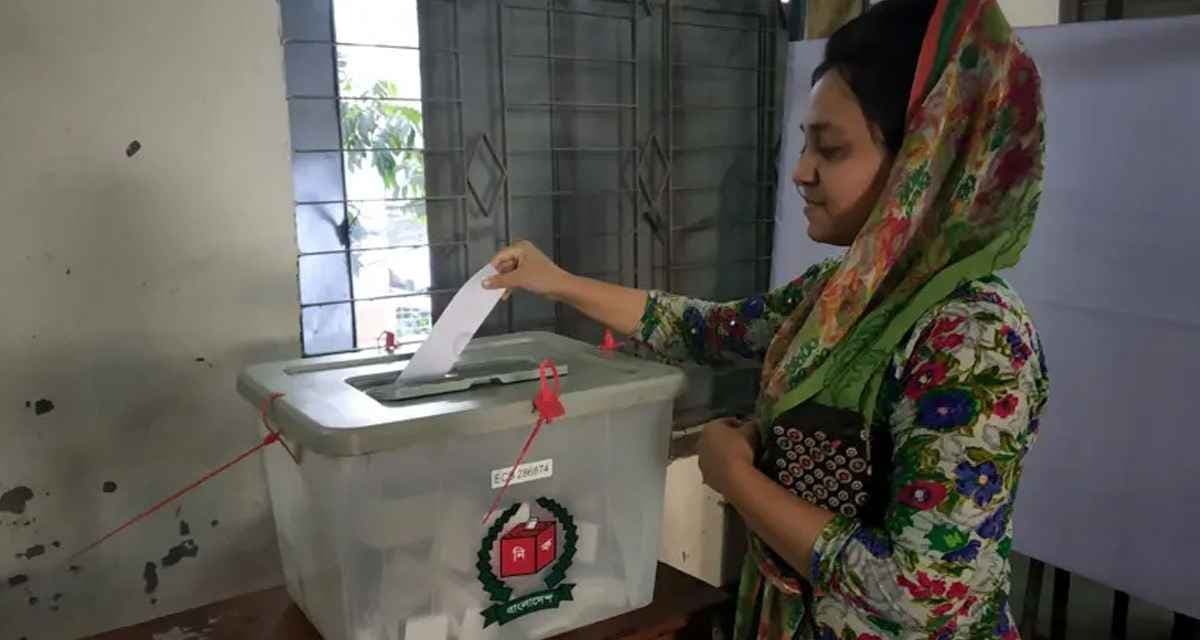 বগুড়া-৬ ও শেরপুর-৩ আসনে ভোটগ্রহণ চলছে