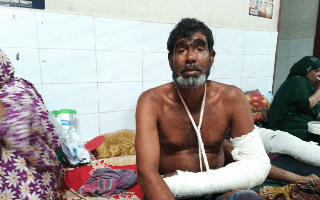 স্বেচ্ছাসেবক দলের আহ্বায়কের বিরুদ্ধে জমি বিরোধে হামলার অভিযোগ